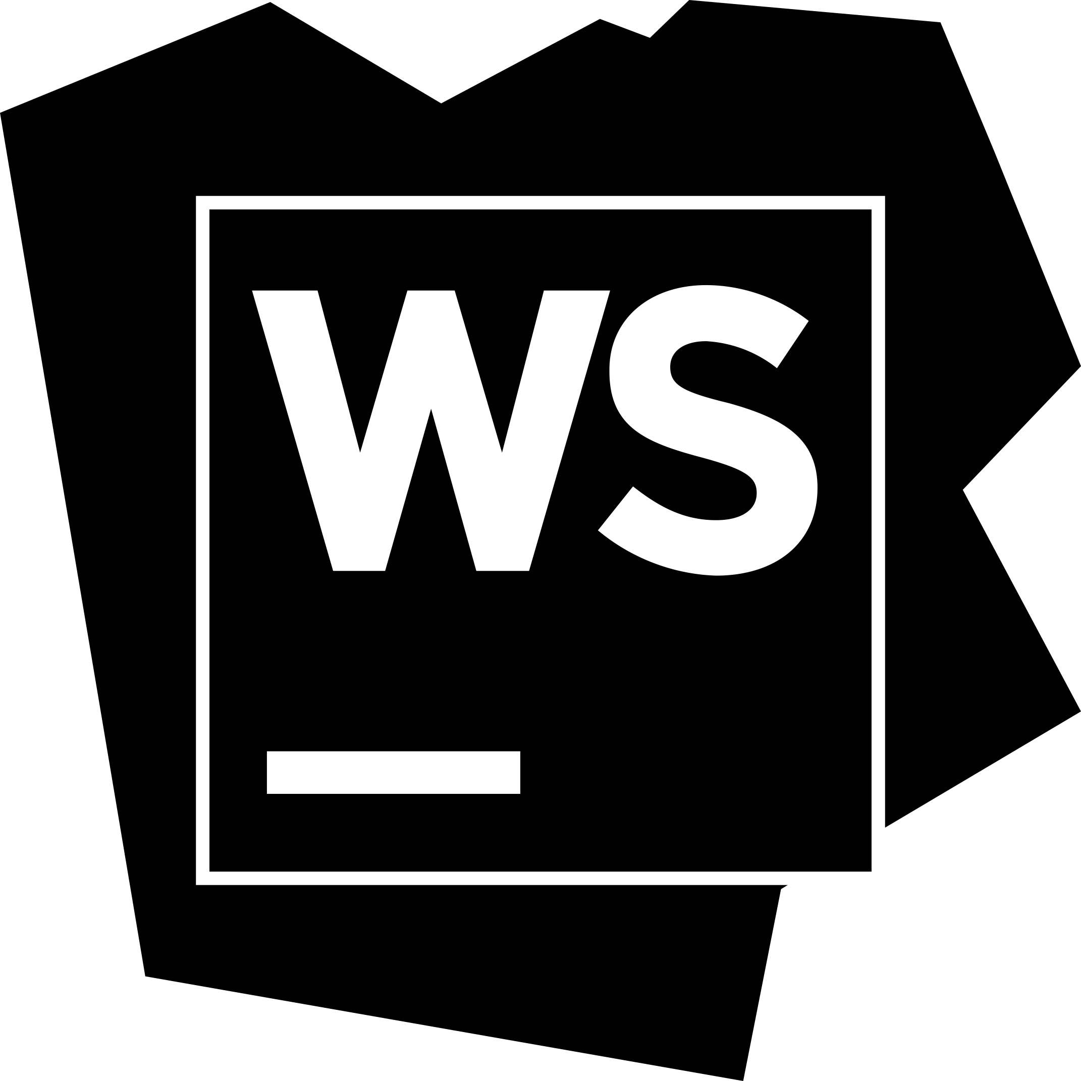 Brand Webstorm Outline Icon Svg Set Free Vectors